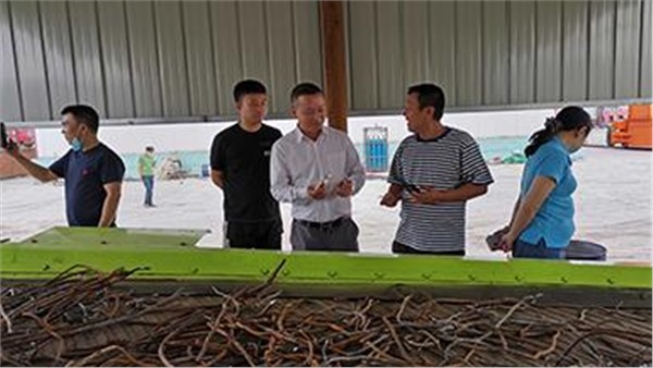 歐冶鏈金和吉和源高層專訪長春客戶現(xiàn)場，共商廢鋼行業(yè)發(fā)展